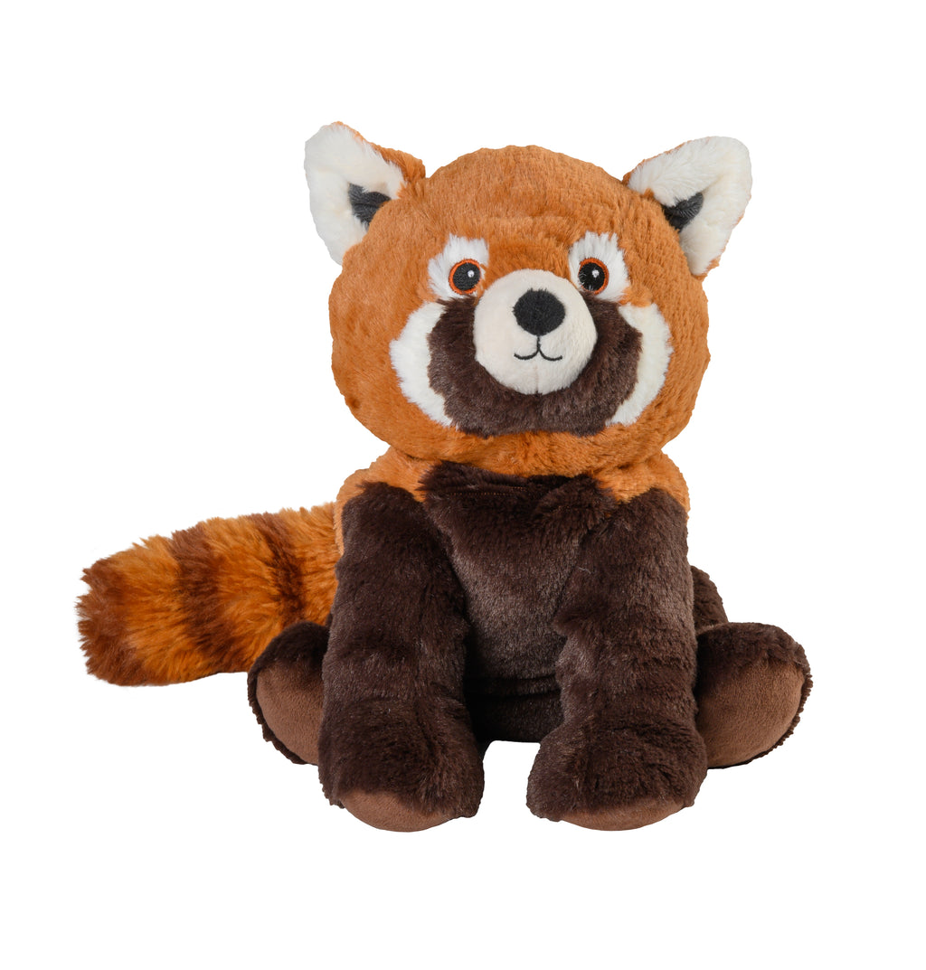 Magnetronknuffel Warmies® rode panda