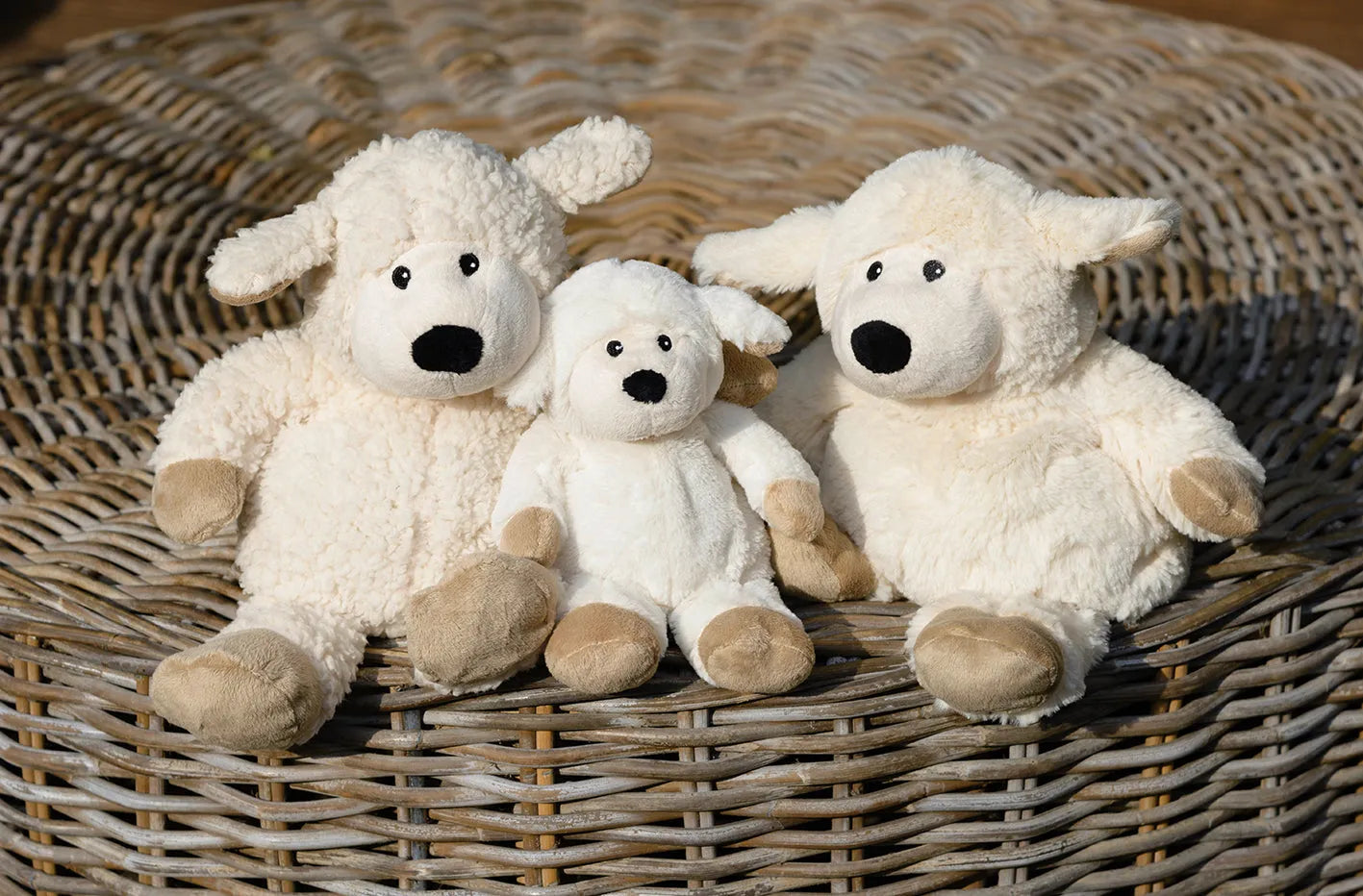 Magnetronknuffel Warmies® schaap locke sherpa