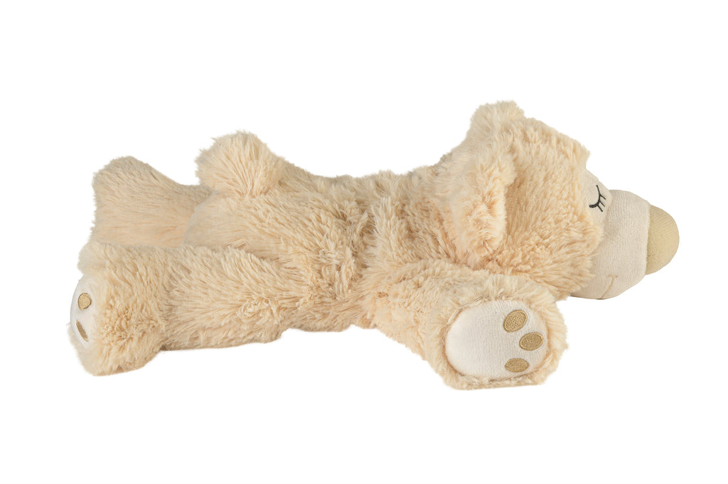 Magnetronknuffel Warmies® sleepy bear beige