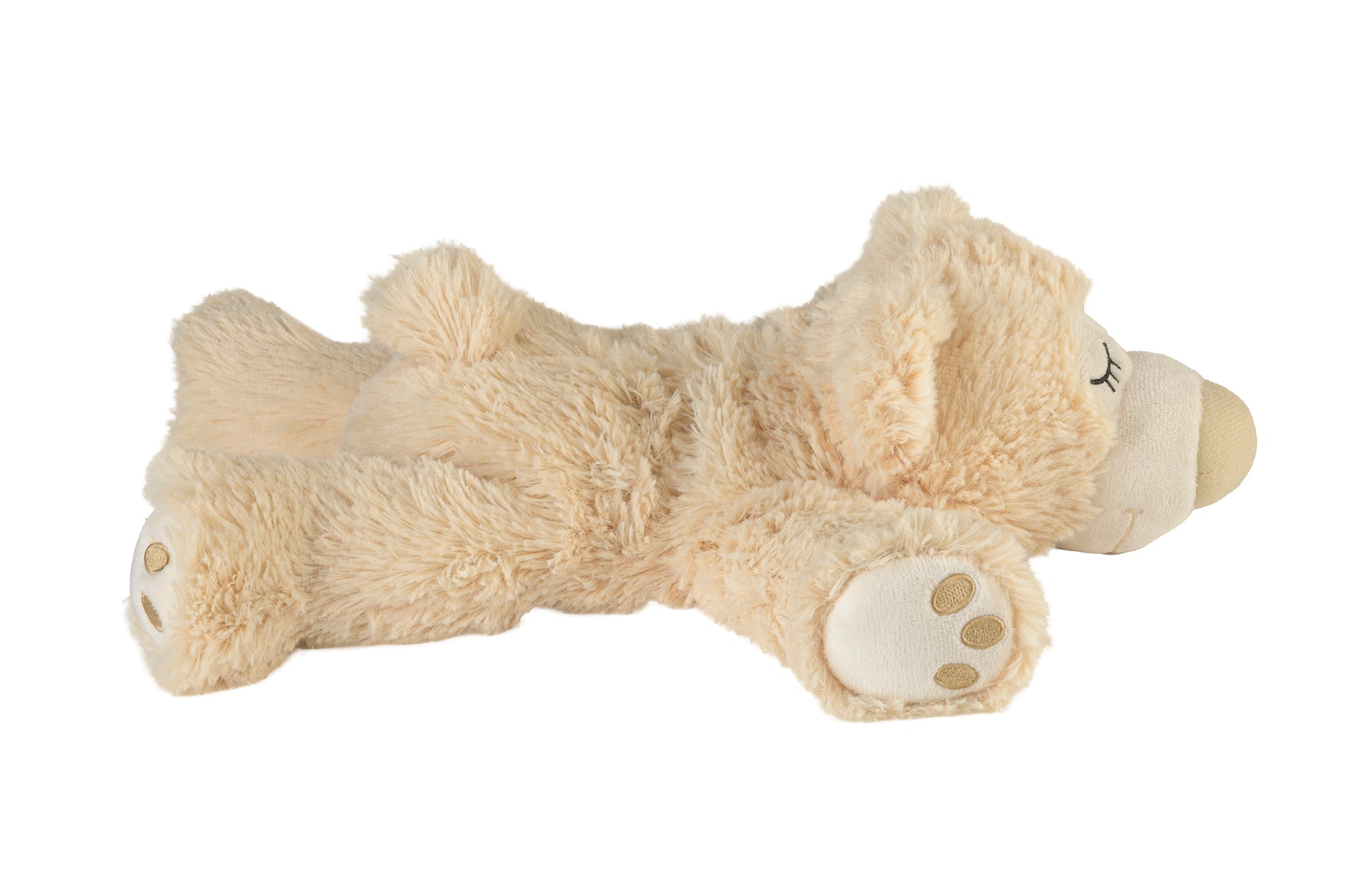 Magnetronknuffel Warmies® sleepy bear beige