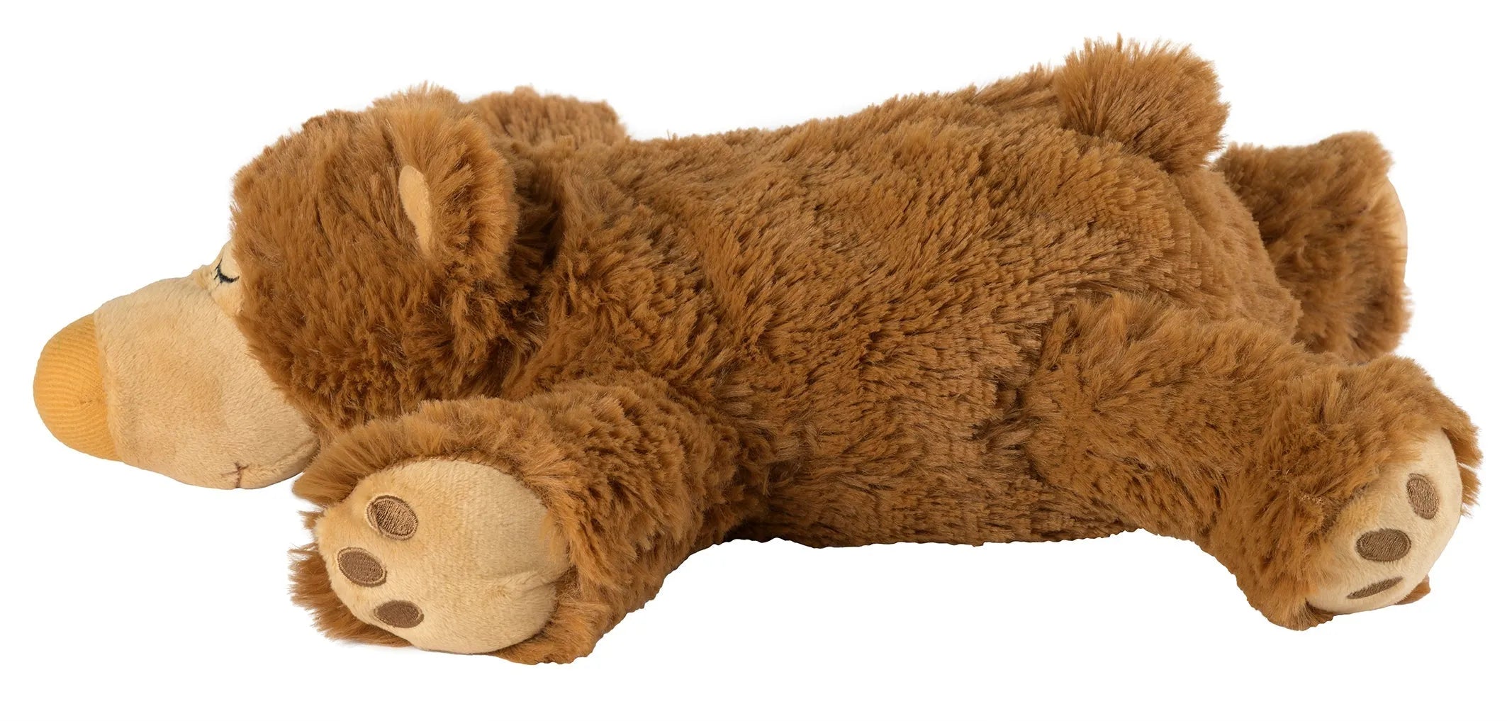 Magnetronknuffel Warmies® sleepy bear bruin