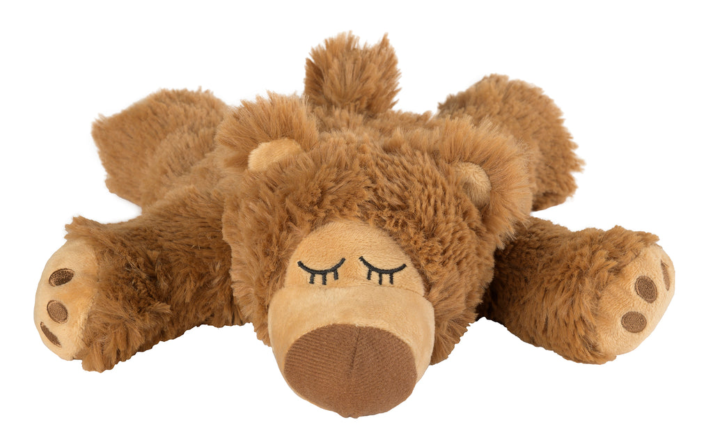 Magnetronknuffel Warmies® sleepy bear bruin