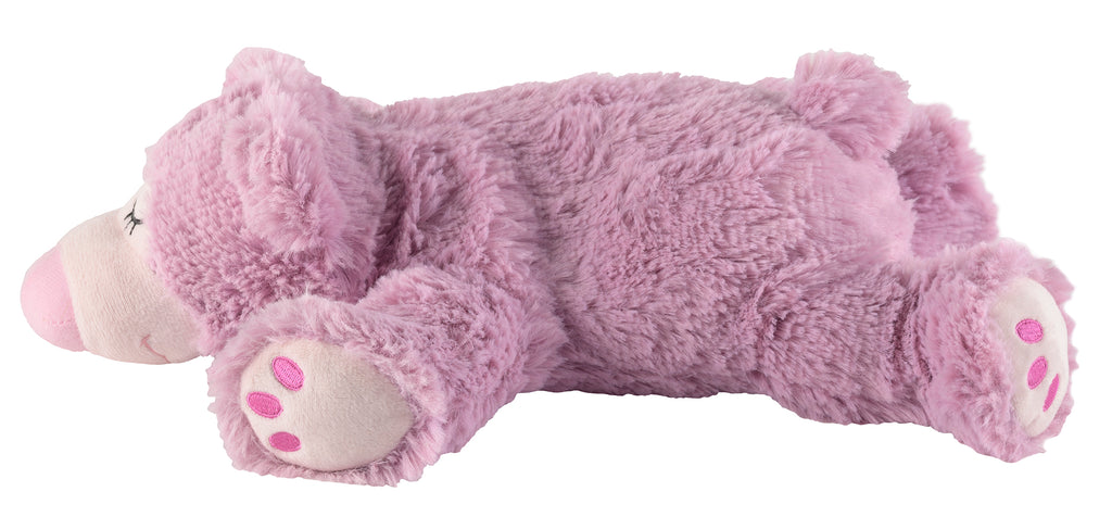 Magnetronknuffel Warmies® sleepy bear lila