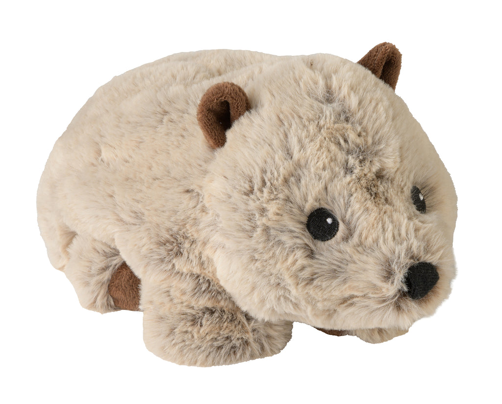 Magnetronknuffel Warmies® wombat
