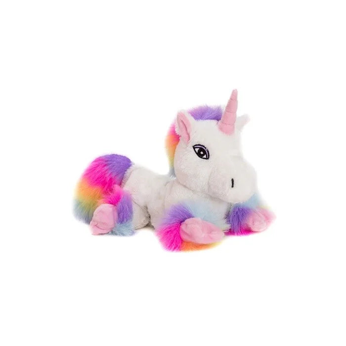 Magnetronknuffel Habibi® eenhoorn regenboog